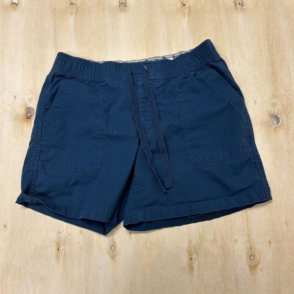 The North Face Shorts Womens Small 29W Blue Utility Elastic Waist Hiking Summer
